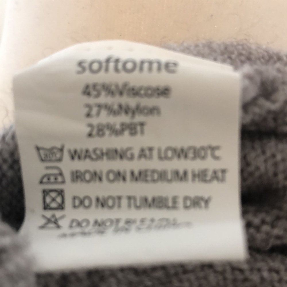 Gray Crossover Pullover Wrap In Front Style Sweat… - image 4